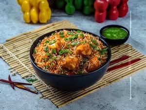 Chicken Manchurian Fried Rice