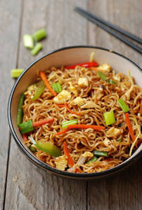 Schezwan Egg Noodles
