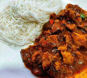 3 Idiappam + Beef Roast