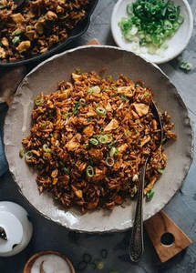 Schezwan Chicken Fried Rice