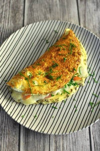 Cheese Egg Omelette