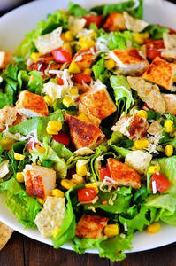 Grilled Chicken Corn Salad