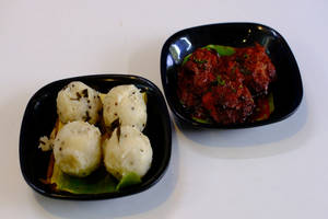 Pundi + Chicken Pulimunchi Combo
