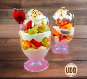 Fruit Salad with Ice Cream
