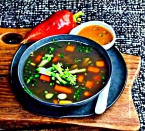 Veg clear soup