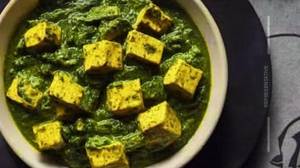 Palak paneer