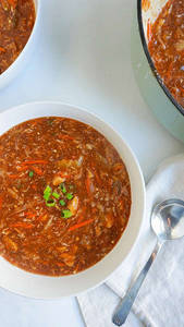 Hot And Sour Chicken Soup