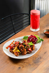 Crispy Mushroom With The Choice Of Sauce