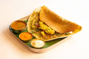 Mysore Masala Dosa With Potato Bhaji