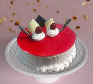 Vanilla Strowerry Cake