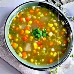 Vegetable Sweet Corn Soup