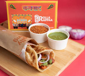 Mutton Seekh Kebab Roll