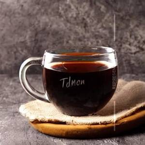 Black Lemon Tea Hot Beverage