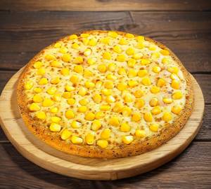 Corn cheese pizza