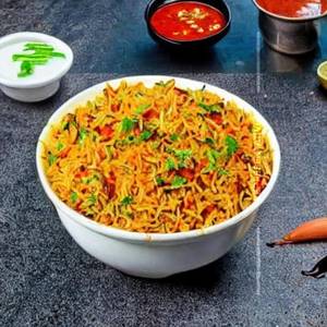 Schezwan beef rice