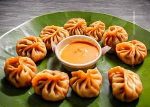 Chicken fried momos