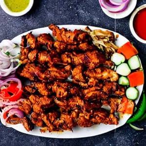 Chicken full meat bbq plate shawarma