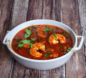 Prawns chilli gravy