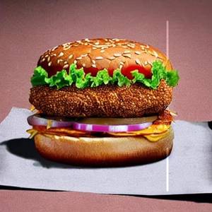 Extreme Double Chicken Burger