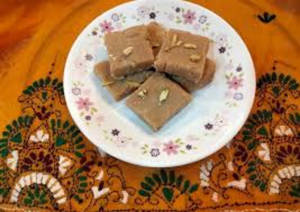 Roasted Burfi