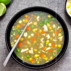 Sweet Corn Chicken Soup