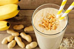 Banana punch milkshake