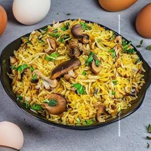 Italian Egg Mushroom Rice