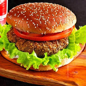 Spicy Volcanic Burger