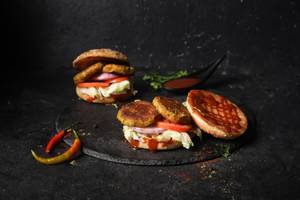 Veg Shammi Bun Kebab