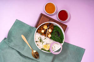 Delhi 6 Palak Chole Chawal