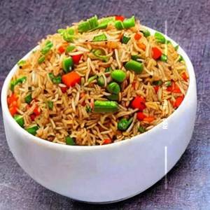 Vegetable Singapore Fried Rice 