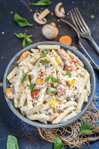 Alfredo Veg Pasta