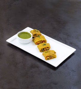 Moong Dal Chilla with Mint Chutney