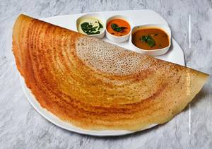 Onion rava masala dosa
