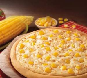 Golden cheese Corn Pizza (7 Inches)