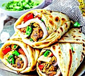 Egg Chapathi Roll