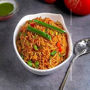Tomato Spicy Fried Rice  