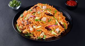 Chicken Chilly Basil Noodles
