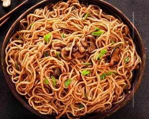 Mushroom noodles