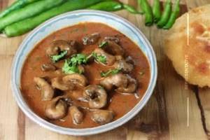 Chilli mushroom gravy