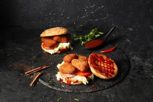 Mutton Shammi Bun Kebab