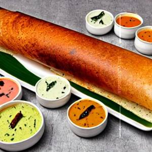 Cheese masala dosa