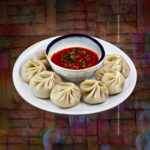 Veg Mushroom Steamed Momos