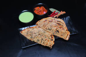 Ajwain Lacha Paratha