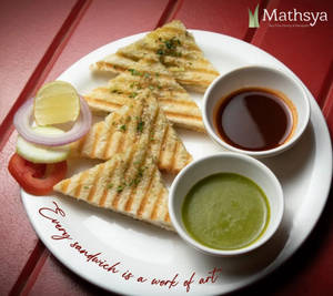 Kadhai Paneer Sandwich