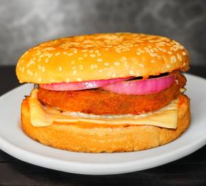 Schezwan Cheese Burger
