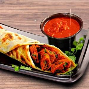 Afgani Masala Tikka Roll