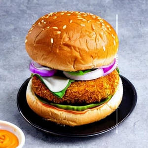 Schezwan Paneer Burger
