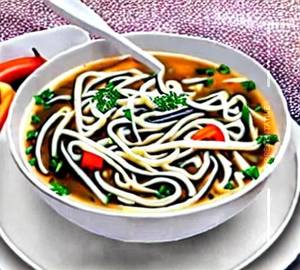 Veg Noodles Soup