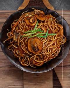 Mushroom Noodles